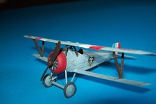 NIEUPORT 17c,   1917    1:72  scale  built model