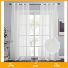 Elegant Crushed Voile Sheer