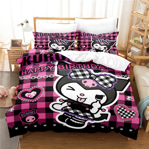 Kuromi cartoon quilt cover - kuromi,