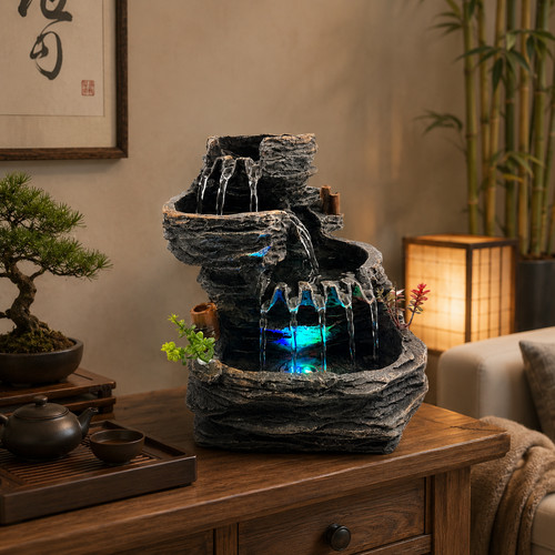 Indoor tabletop water fountain - indoor,