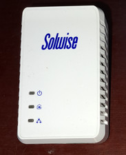 Solwise PL-85PE Homeplug twin mk2 85mbps FREE UK P&P #67