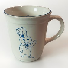 Vintage Pfaltzgraff PILLSBURY DOUGH BOY Coffee Cup Measuring Mug Retro 1985