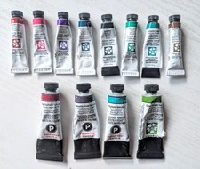 Daniel Smith Primatek (Genuine Minerals)/Granulating Watercolour Paint Tubes x12