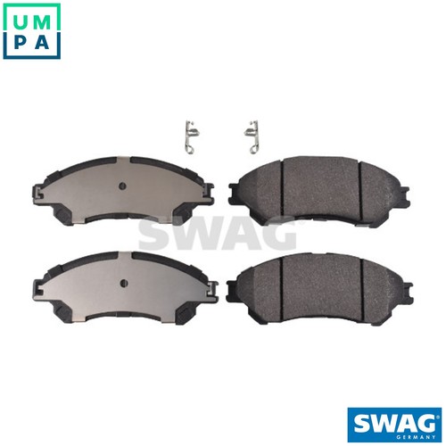 Brake pad set - set, disc