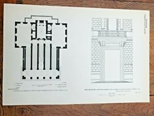 1928 print - edifices de rome