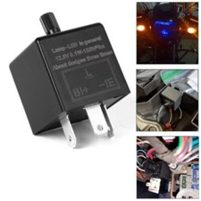 Adjustable LED Flasher Relay Unit For Car Turn Signal Light Indicator 12V 3 Pin