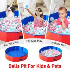 Large Baby Ball Pit Kids Toy Pool Foldable Indoor Ocean Balls Pool