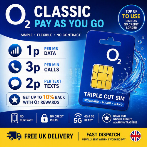 Classic payg sim brand - classic,