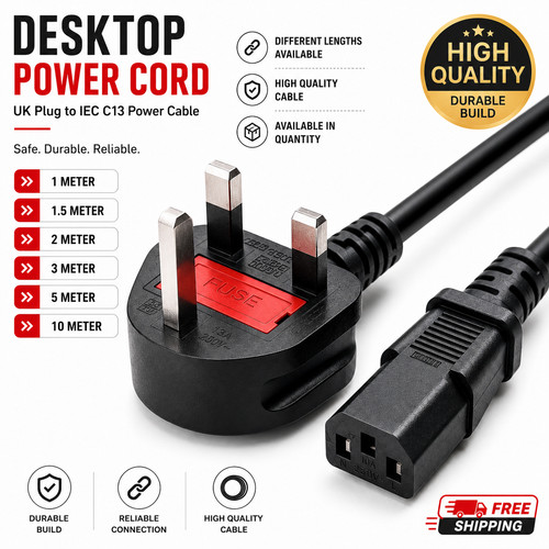 Power cord plug iec - power,