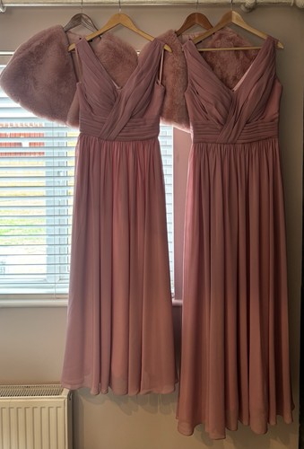 Two matching dusky pink - two,