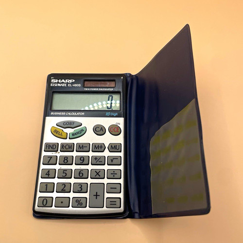 Sharp 480s elsimate - sharp, el-480s