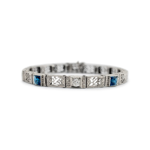 Antique art deco 14k - deco,