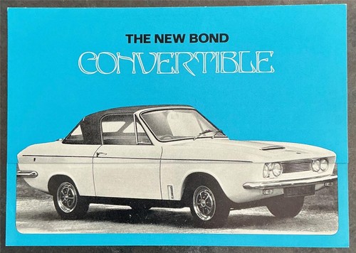 Bond equipe convertible - equipe, car