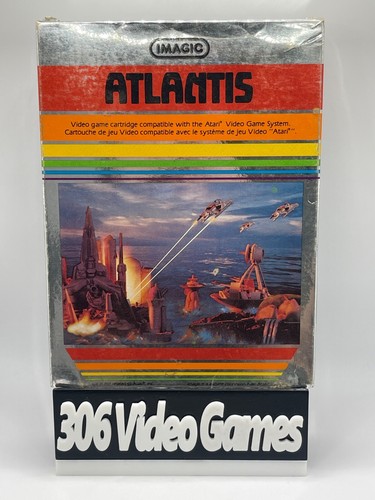 Atlantis imagic atari 2600 - atlantis,