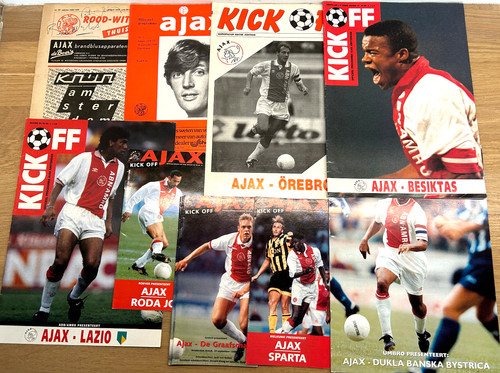 Football programmes holland - programmes,