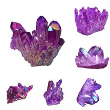 Natural aura purple titanium - purple,