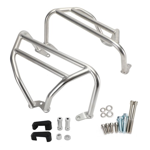 Engine guard frame crash - engine,