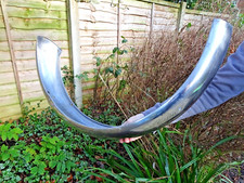 STAINLESS MUDGUARD FRONT REAR? BSA NORTON TRIUMPH CAFE RACER TRITON VINTAGE