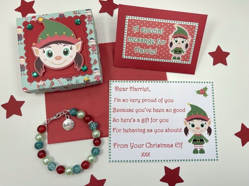 Personalised christmas elf - personalised,