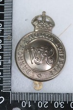 BRITISH ARMY CAP BADGE BARROW & N LONSDALE VOLUNTEER TRAINING CORPS W/M