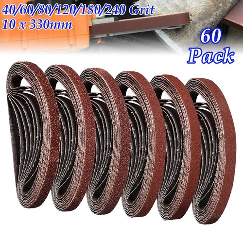 Pack sanding belts assorted - pack,