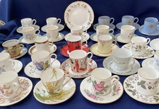 Pretty Floral Coffee Cups & Saucers Coffee Cans Replacement Cups and Saucers