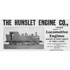 THE HUNSLET ENGINE CO, Leeds