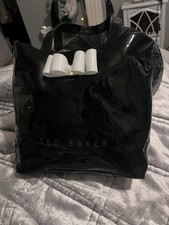 Ted Baker Small Black PVC Tote