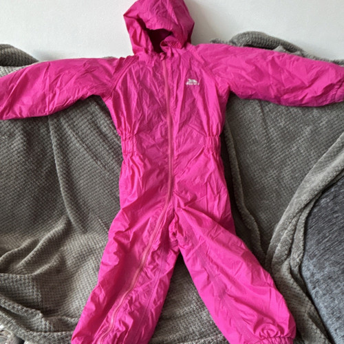 Trespass girls pink hooded - pink,