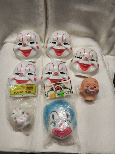 Vintage clown doll - clown, lot