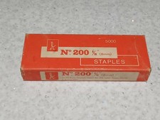Vintage Rexel No 200 Staples