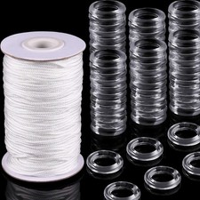 100 pieces clear roman curtain - 100,
