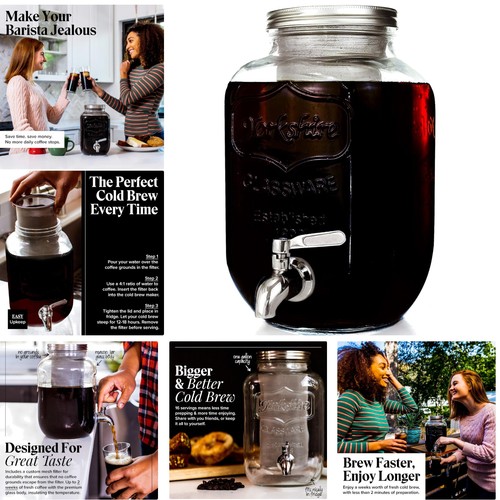 Elegant cold brew coffee - elegant,