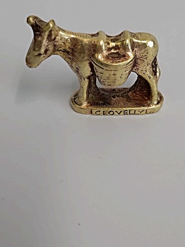 Vintage clovelly england brass - clovelly,