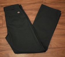 Mens Khaki Green Dickies Icons 874 Original Fit workwear Trousers Sz W 30" L31".