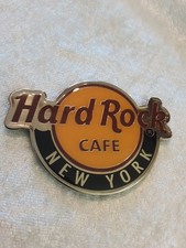 Hard Rock Cafe Logo Magnet New York Small Letters