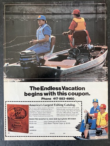1980 bass pro shops endless - pro,
