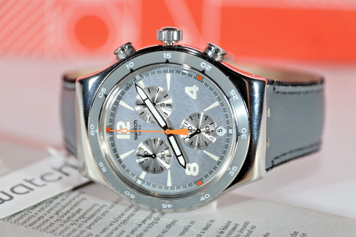 New swiss swatch irony chrono - irony,