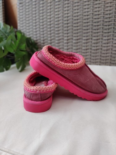 Ugg tasman pink suede slippers - tasman,