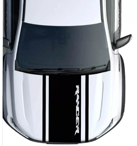 Fits ford ranger bonnet stripe - bonnet,