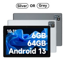 2025 Android 13 Tablet 64GB ROM 10 inch WiFi 5000mah Dual Camera Touch WIFI HD