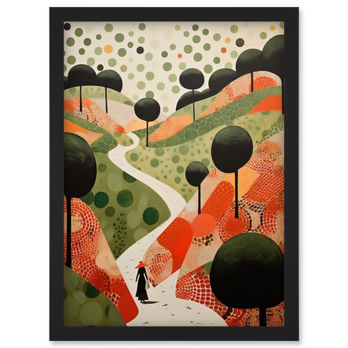 Walk the countryside hill - walk,