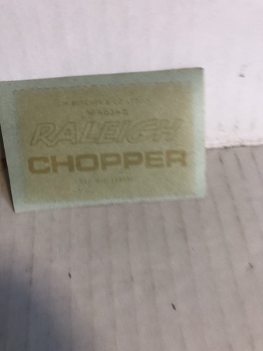 Raleigh chopper mk2 scarce - chopper,