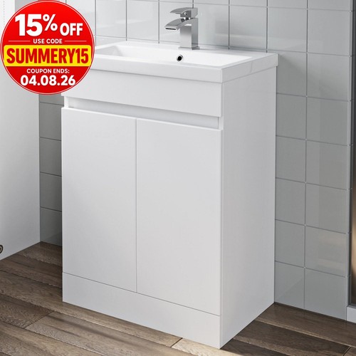 600mm freestanding vanity - freestanding, unit