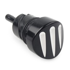 Billet dipstick fuel cap - dipstick,