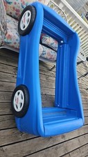 little tikes plastic car bed