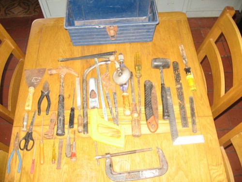 Job lot mixed vintage tools - job,