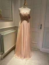 Prom dress Peach Size 12UK