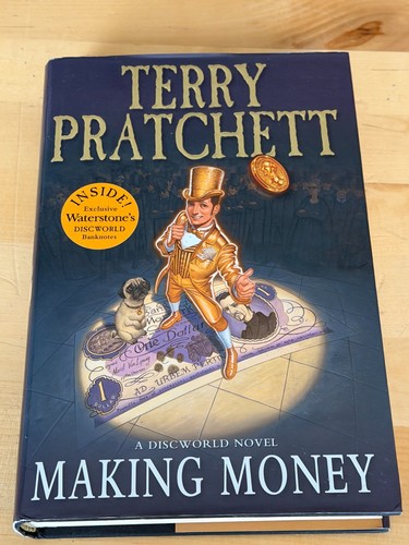 Making money terry - making, pratchett