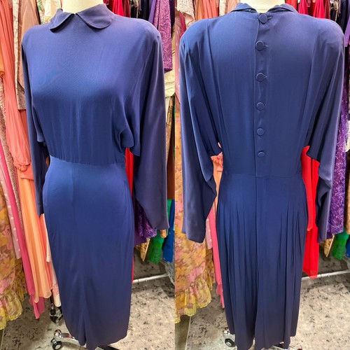 Vintage 1930s dress deep - vintage,